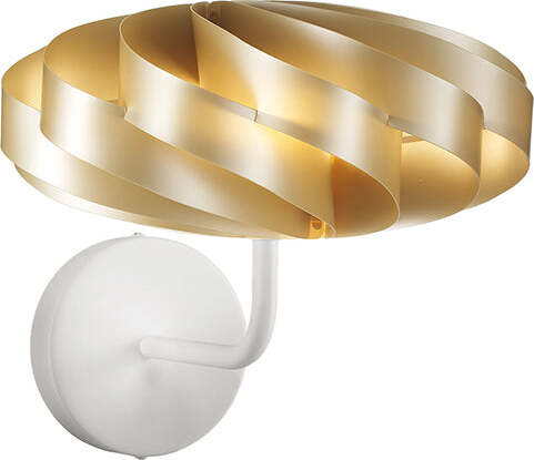 Applique-Moderna-1-Luce-Flat-In-Polilux-Oro-D30-Made-In-Italy