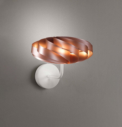 Applique-Moderna-1-Luce-Flat-In-Polilux-Rame-D30-Made-In-Italy