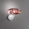 Applique-Moderna-1-Luce-Flat-In-Polilux-Rosa-Metallico-D30-Made-In-Italy