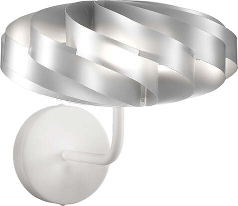 Applique-Moderna-1-Luce-Flat-In-Polilux-Silver-D30-Made-In-Italy
