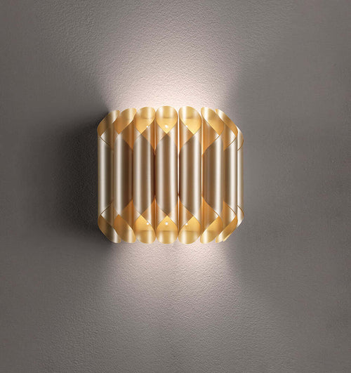 Applique-Moderna-1-Luce-Louise-In-Polilux-Oro-Made-In-Italy