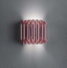 Applique-Moderna-1-Luce-Louise-In-Polilux-Rosa-Metallico-Made-In-Italy