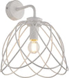 Applique-Moderna-1-Luce-Pagoda-In-Ferro-Laccato-Bianco