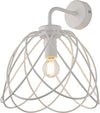 Applique-Moderna-1-Luce-Pagoda-In-Ferro-Laccato-Bianco