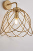Applique-Moderna-1-Luce-Pagoda-In-Ferro-Laccato-Oro