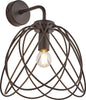 Applique-Moderna-1-Luce-Pagoda-In-Ferro-Laccato-Ruggine