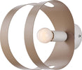 Applique-Moderna-1-Luce-Peter-In-Ferro-Bianco-Tortora-Taglio-Laser