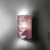Applique-Moderna-1-Luce-Prisma-In-Polilux-Rosa-Metallico-Made-In-Italy