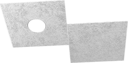 Applique-Moderna-2-Moduli-Eccentric-Metallo-Foglia-Argento-1-Luce-Gx53
