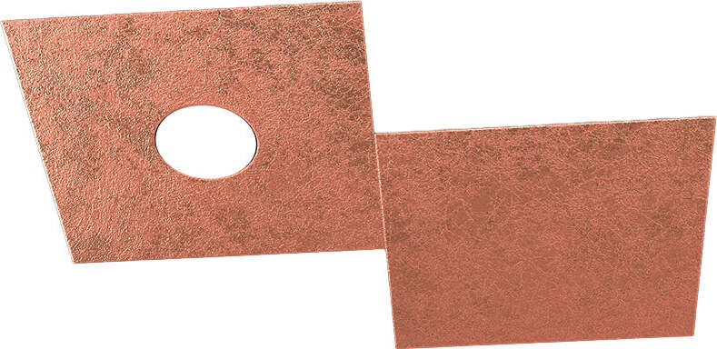 Applique-Moderna-2-Moduli-Eccentric-Metallo-Foglia-Rame-1-Luce-Gx53