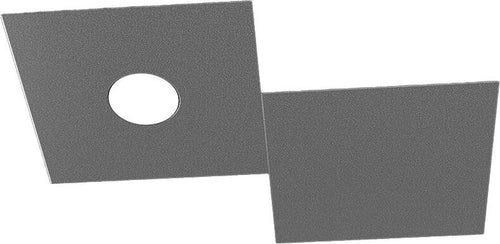 Applique-Moderna-2-Moduli-Eccentric-Metallo-Grigio-Antracite-1-Luce-Gx53