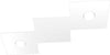 Applique-Moderna-3-Moduli-Eccentric-Metallo-Bianco-2-Luci-Gx53