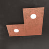 Applique-Moderna-3-Moduli-Eccentric-Metallo-Foglia-Rame-2-Luci-Gx53