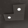 Applique-Moderna-3-Moduli-Eccentric-Metallo-Marrone-2-Luci-Gx53