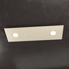 Applique-Moderna-3-Moduli-Eccentric-Metallo-Sabbia-2-Luci-Gx53