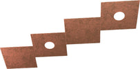 Applique-Moderna-4-Moduli-Eccentric-Metallo-Foglia-Rame-2-Luci-Gx53