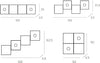 Applique-Moderna-4-Moduli-Eccentric-Metallo-Foglia-Rame-2-Luci-Gx53