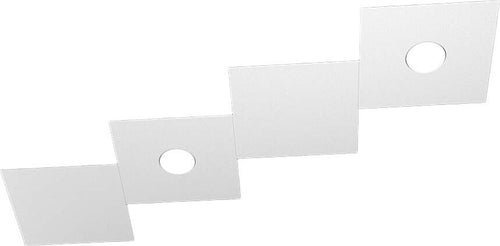 Applique-Moderna-4-Moduli-Eccentric-Metallo-Grigio-2-Luci-Gx53