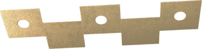 Applique-Moderna-5-Moduli-Eccentric-Metallo-Foglia-Oro-3-Luci-Gx53