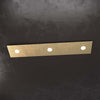 Applique-Moderna-5-Moduli-Eccentric-Metallo-Foglia-Oro-3-Luci-Gx53