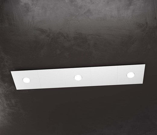 Applique-Moderna-5-Moduli-Eccentric-Metallo-Grigio-3-Luci-Gx53