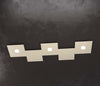 Applique-Moderna-5-Moduli-Eccentric-Metallo-Sabbia-3-Luci-Gx53