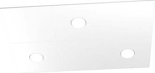 Applique-Moderna-6-Moduli-Eccentric-Metallo-Bianco-3-Luci-Gx53