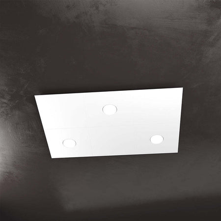 Applique-Moderna-6-Moduli-Eccentric-Metallo-Bianco-3-Luci-Gx53