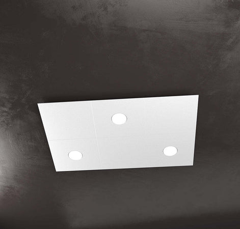 Applique-Moderna-6-Moduli-Eccentric-Metallo-Grigio-3-Luci-Gx53