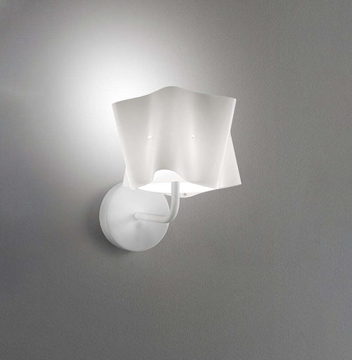 Applique-Moderna-A-1-Luce-Folio-In-Polilux-Bianco-Made-In-Italy