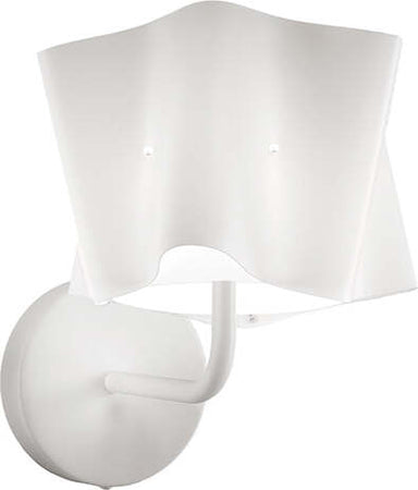 Applique-Moderna-A-1-Luce-Folio-In-Polilux-Bianco-Made-In-Italy