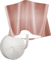 Applique-Moderna-A-1-Luce-Folio-In-Polilux-Rosa-Metallico-Made-In-Italy