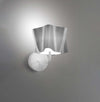Applique-Moderna-A-1-Luce-Folio-In-Polilux-Silver-Made-In-Italy