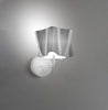 Applique-Moderna-A-1-Luce-Folio-In-Polilux-Silver-Made-In-Italy