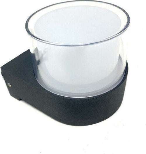Applique-Moderna-A-Led-Per-Esterno-Da-Parete-Nero-7w-Luce-6500k-3000k-4000k-Es57