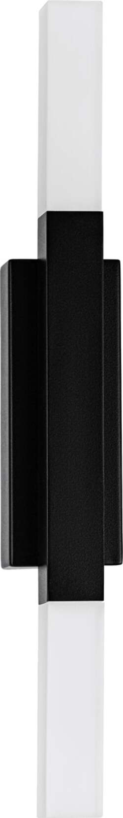 Applique-Moderna-Alcudia-Alluminio-Nero-2-Luci-Led-5,5W