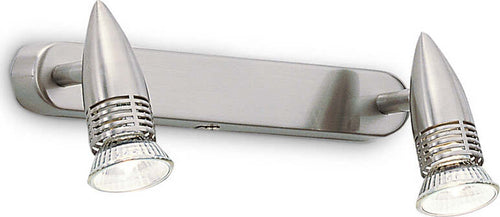 Applique-Moderna-Alfa-Metallo-Cromo-2-Luci-Gu10-7W-3000K-Luce-Calda