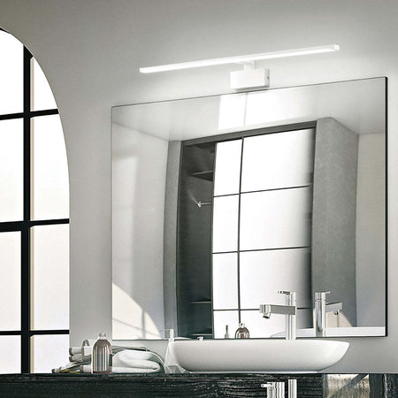 Applique-Moderna-Alma-Metallo-Bianco-Led-12,5W-3000K-Luce-Calda
