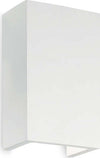 Applique-Moderna-Alta-Flash-Gesso-Bianco-1-Luce-G9-3W-3000K-Luce-Calda