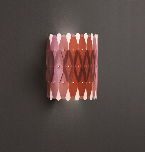 Applique-Moderna-Amanda-1-Luce-In-Polilux-Rame-Made-In-Italy
