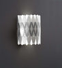 Applique-Moderna-Amanda-1-Luce-In-Polilux-Silver-Made-In-Italy