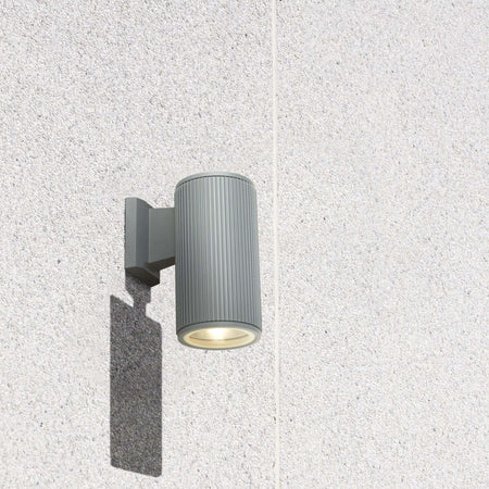 Applique-Moderna-Amburgo-Alluminio-Grigio-Trasparente-1-Luce-E27