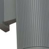 Applique-Moderna-Amburgo-Alluminio-Grigio-Trasparente-1-Luce-E27