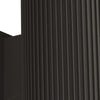Applique-Moderna-Amburgo-Alluminio-Nero-Vetro-1-Luce-E27