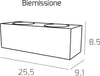 Applique-Moderna-Area-Metallo-Grigio-Metallo-4-Luci-Gx53