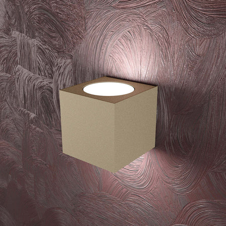 Applique-Moderna-Area-Metallo-Sabbia-2-Luci-Gx53