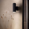 Applique-Moderna-Base-Alluminio-Nero-2-Luci-5W-4000K-Luce-Naturale
