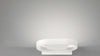 Applique-Moderna-Belt-Metallo-Bianco-Led