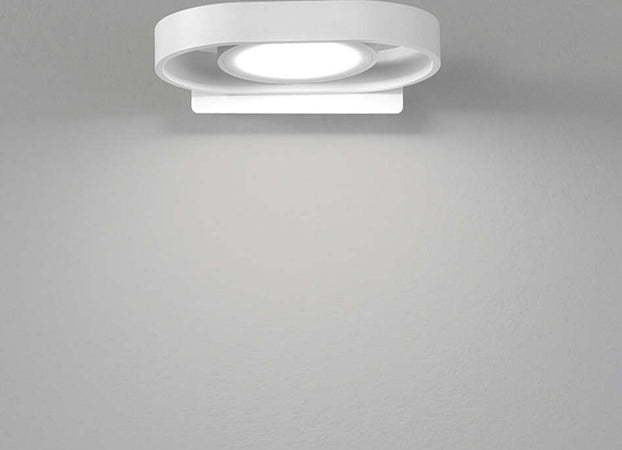 Applique-Moderna-Belt-Metallo-Bianco-Led