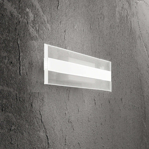 Applique-Moderna-Bend-Metallo-Bianco-Opaco-Led-Luce-Naturale-60Cm